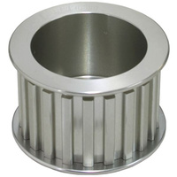 Aeroflow ALTERNATOR GLIMER DRIVE PULLEYONLY- ANODISED SILVER