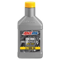 AMSOIL 10W-50 Synthetic Metric® Motorcycle Oil 
