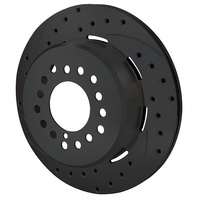 SRP Drilled Performance Rotor & Hat R/H- 32 Vanes (WB160-9815-BK)