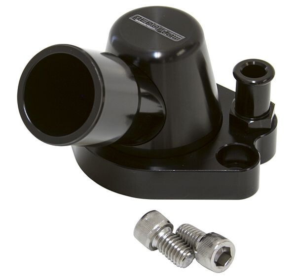 Aeroflow 253 308 HOLDEN THERMOSTAT HOUSING BLACK W/HEATER SWIVEL