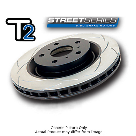 2 x DBA T2 Slotted Rotor FOR HOLDEN COMMODORE VH DBA016S