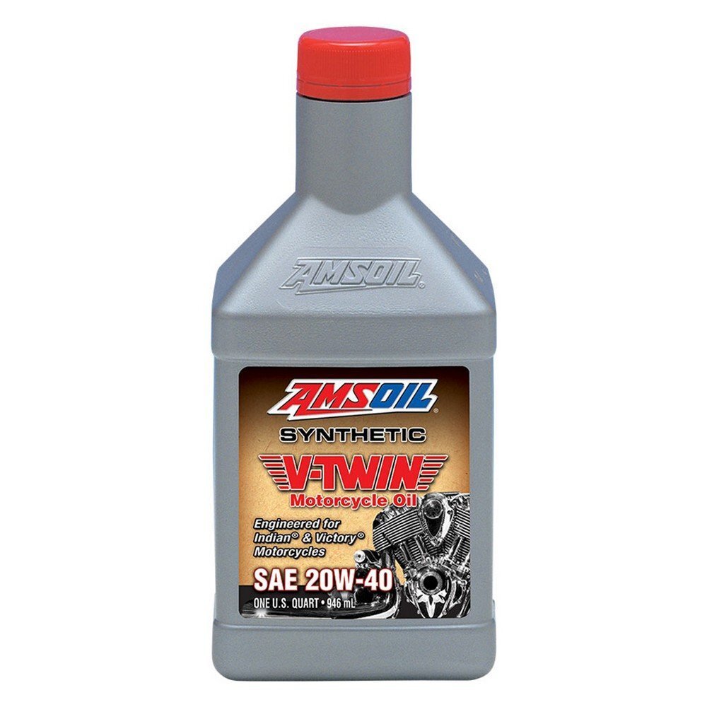 20W-40 Synthetic V-twin Motorcycle Oil QT