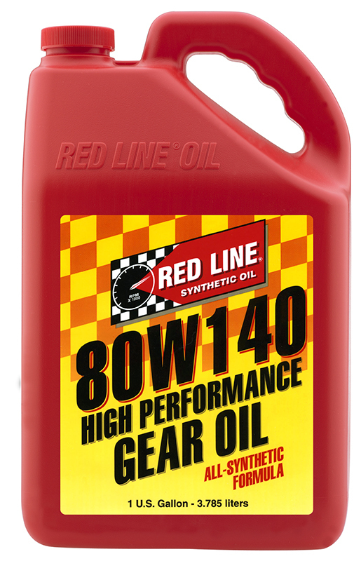 80W140 GL-5 Gear Oil - 1 Gallon Bottle (3.785 Litres) (RED58105)