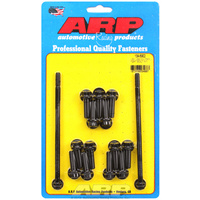 Oil Pan Bolt Set, 12-Point Black Oxide - Suit GM LS Series