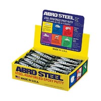 Abro Epoxy Putty Steel-Reinforced Black 57g Tube 24 AS-224