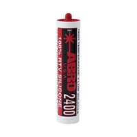 Abro High Temp Silicone Sealant Red 290mL SS-2400
