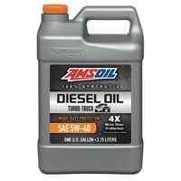 AMSOIL 5W-40 Heavy-Duty Synthetic Diesel Oil 1 Gallon (3.78L)