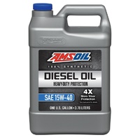 AMSOIL 15W-40 Heavy-Duty Synthetic Diesel Oil 1x Gallon (3.78L)