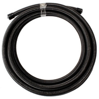 Aeroflow SS BRAIDED HOSE -12AN 2 METRE BLACK STAINLESS STEEL