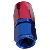 Aeroflow 100 Series Taper Hose End -08AN Female to -08AN Hose Straight Blue AF101-08