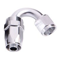 Aeroflow -6AN TAPER SERIES 150 DEGREE HOSE END SILVER