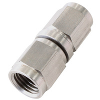Aeroflow S/S STRAIGHT FEMALE FLARE -4ANSILVER SWIVEL COUPLER STAINLES