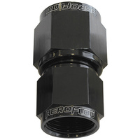 Aeroflow SWIVEL COUPLER REDUCER -8AN TO -6AN BLACK FEMALE COUPLER