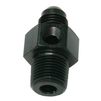 Aeroflow MALE 1/8''NPT TO -4AN 1/8'' PORTBLACK 1/8'' TO -4AN 1/8'' PORT