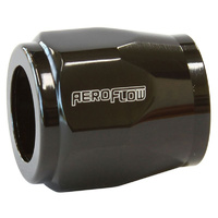 Aeroflow HEX HOSE FINISHER 15MM ID BLACK 5/8'' ID CLAMP