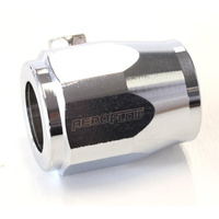 Aeroflow HEX HOSE FINISHER 30.5MM ID CHROME 1-3/16'' ID CLAMP