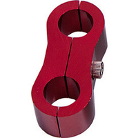 Aeroflow BILLET DUAL HOSE SEPARATOR RED