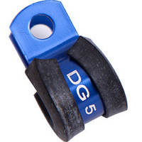 Aeroflow CUSHIONED P CLAMPS -30AN 5PK BLUE 47.6MM OR 1-7/8'' ID