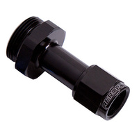 Aeroflow -6AN HOLLEY CARB INLET 4150 BLACK SWIVEL NUT (PAIR)