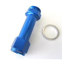 Aeroflow -8AN FEMALE TO HOLLEY 4150 BLUE SWIVEL NUT (PAIR)