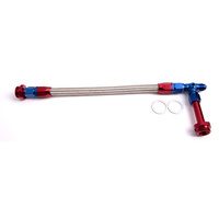 Aeroflow HOLLEY INLET RAIL -8AN BLUE SUIT 1X METERING BLOCK