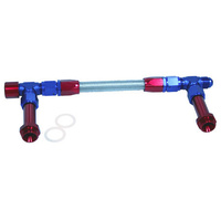 Aeroflow BG / DEMON DUAL INLET -8AN BLUE SUIT 2 X METERING BLOCKS