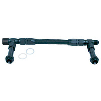 Aeroflow BG / DEMON DUAL INLET -8AN BLACK SUIT 2 X METERING BLOCKS