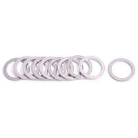 Aeroflow 3/8'' BSPP ALLOY CRUSH WASHER USE WITH 3/8'' BSPP 10 Pack
