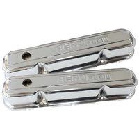 Aeroflow CHRYSLER S/B VALVE COVER CHROME WITH AEROFLOW LOGO