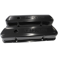 Aeroflow HOLDEN 253-308 VALVE COVER BLACK WITH AEROFLOW LOGO