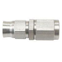 Aeroflow S/S Straight Hose End M10 x1.00 suit Teflon Hose