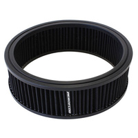 Aeroflow ROUND AIR FILTER 9'' X 2-3/4'' WASHABLE COTTON ELEMENT