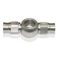 Aeroflow -3 Double Banjo Hose End Eye Size 10mm (3/8)