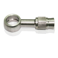 Aeroflow -3 Straight Banjo Hose End Eye Size 7/16 Long