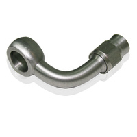 Aeroflow -3 90 deg Bend Banjo Eye Size 10mm (3/8)