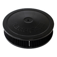 Aeroflow 9'' X 2'' AIR CLEANER ASSEMBLY5-1/8'' NECK BLACK COTTON
