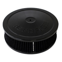 Aeroflow 9'' X 2-3/4'' AIR CLEANER ASSY5-1/8'' NECK BLACK COTTON
