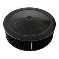Aeroflow 14'' X 4'' AIR CLEANER ASSY 5-1/8'' DROPBASE BLACK COTTON