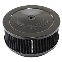 Aeroflow 6-3/8'' X 2-1/2'' AIR CLEAN ASSY5-1/8'' NECK BLACK COTTON