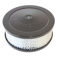 Aeroflow 6-3/8 X 2-1/2 AIR CLEAN ASSY5-1/8'' NECK BLACK PAPER