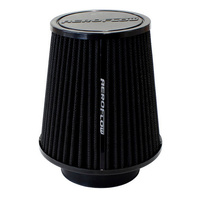 Aeroflow 3-1/2 CLAMP-ON TAPERED FILTER 4.6-6.1 O.D 6.1 HIGH BLACK