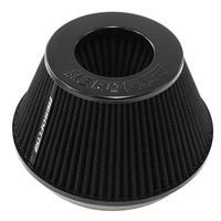 Aeroflow 6'' CLAMP-ON TAPERED FILTER 7.6 / 4.7'' O.D 4'' HIGH BLACK