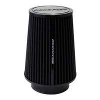 Aeroflow 4'' CLAMP-ON ROUND FILTER 5.9 O.D 7.3 HIGH BLACK COTTON