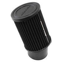 Aeroflow 2-7/16 CLAMP-ON TAPERED FILTER3.75 O.D 5'' HIGH BLACK COTT