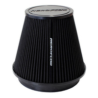 Aeroflow 6'' CLAMP-ON TAPERED FILTER 7.75 / 4.6 O.D 6.1'' H BLACK