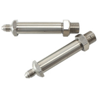 Aeroflow SS 2-3/8'' THRU FRAME FITTINGS X 2 1/8'' NPT TO -3AN