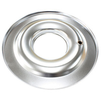 Aeroflow 14'' AIR CLEANER BASE ONLY FLAT BASE CHROME