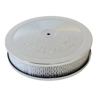Aeroflow 9'' X 2'' AIR CLEANER ASSEMBLY5-1/8'' NECK CHROME PAPER