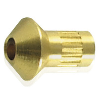 Aeroflow CONCAVE BRAS OLIVE INSERT -3ANSUIT CONCAVE SEAT HOSE END