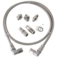Aeroflow UNIVERSAL TURBO OIL FEED LINE -3AN LINE KIT. 1 METER LONG
